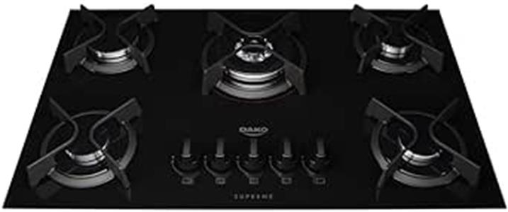 Fogao Atlas Cooktop Gas Dako Supreme 5q Pto