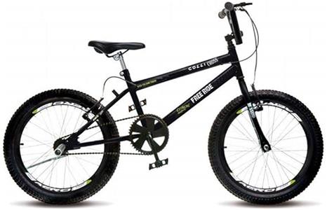 Bic. Colli Cross Extreme A.20 36r S/m Pto Fosco/verde Neon D