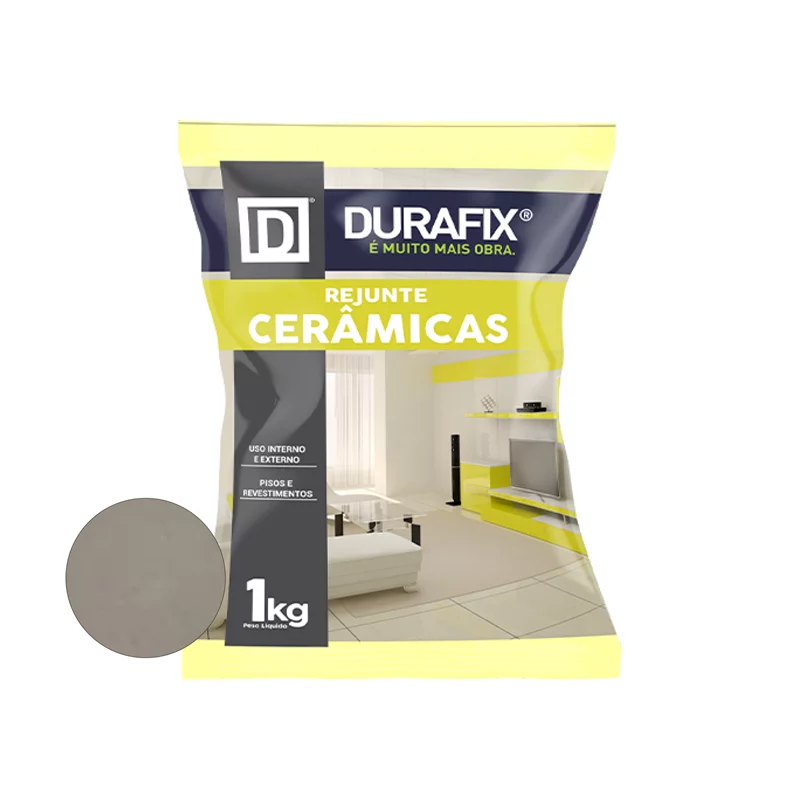 Rejunte Durafix Flexivel Platina 1kg