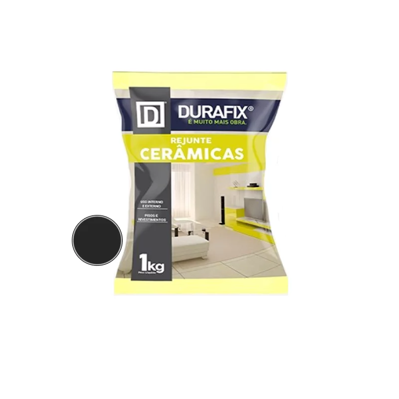 Rejunte Durafix Flexivel Preto 1kg