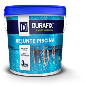 Rejunte Durafix Premium Piscina Bd 3kg Azul Piscina