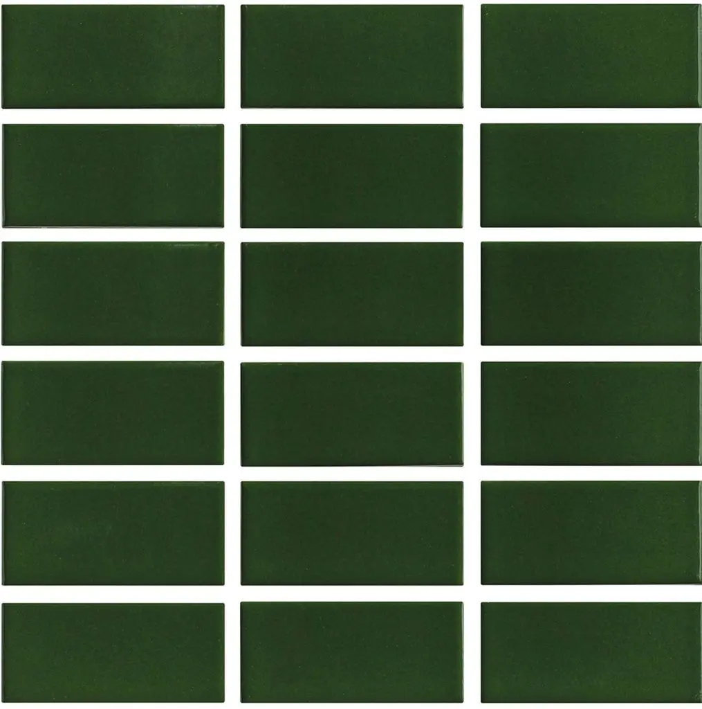 Pastilha Elizabeth 05 X 10 Lux Verde Musgo Cx 1 80 Mt