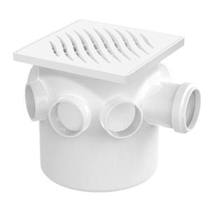 Caixa Luconi Sifonada Quad Bco 150mm 3343