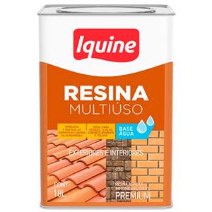 Resina Iquine Multiuso Ba Ceramica Telha 18l
