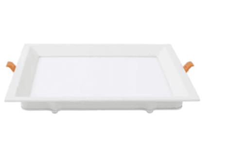 Painel Blumenau Rec. Led Emb Quad Alum 166mm Biv 15w 6.500k Bco - (80646004) - Base Icms St: 0,00 - Valor Icms St: 0,0