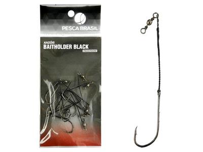 Anzol Baitholder Black Encastoado 1/0 - 94500