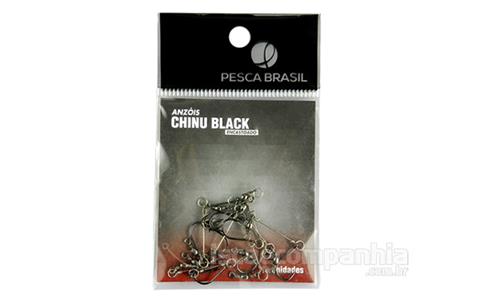 Anzol Chinu Black Encastoado 2 Unica -nautika 94301