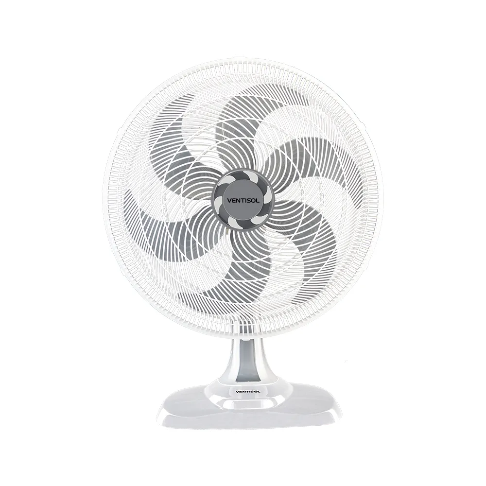 Ventilador Ventisol Mesa Turbo 50cm 6 P Osc Prem. Bco