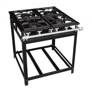 Fogao Ind Cristal Aco 4bc S Forno