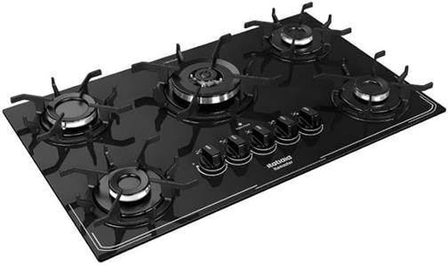 Fogao Itatiaia Cooktop Itamaster 5q Tc 127/220v Pto