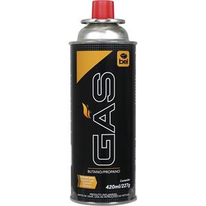 Cartucho Refil Bel - de Gas Butano/propano 227g 420ml P/ Macarico e Fogareiro