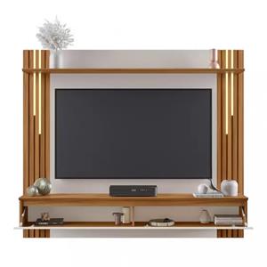 Painel Notavel Nt 1345 161 X 180 X 33 Ripado Ler Tv 65 Off White Tx / Feijo Trende