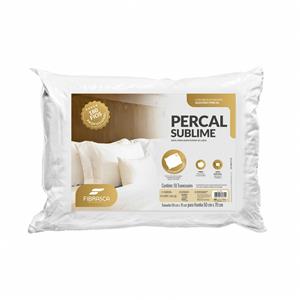 Travesseiro Fibrasca Percal Sublime 50x70 Ref-4605