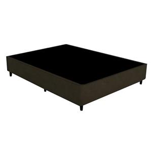 Base Box Gazin Univ.conv. A:27x079x198 Suede Marrom Liso
