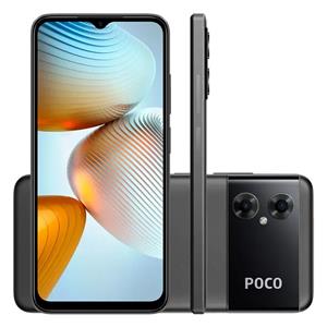 Celular Xiaomi Poco M4 5g Tela 6,58'' 6gb+128gb, Preto