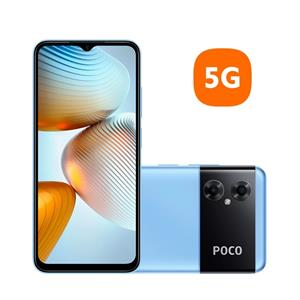 Celular Xiaomi Poco M4 5g Tl 6,58'- 6+128gb, Azul