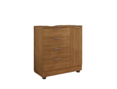 Comoda Topazio Zara 4 Gav 1 Pt 9818 Cinan/cinan