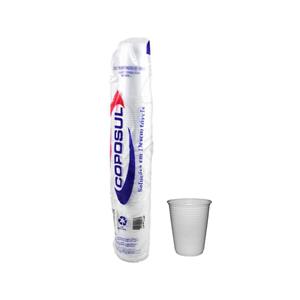 Copo Descartavel Branco 180ml Coposul C/ 100