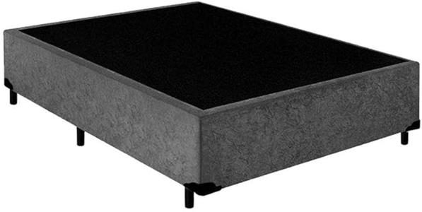 Base Box Maranhao Sued Cinza Bordada 1,38x31x1,88