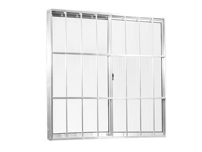 Janela Aluvid Slim C/g 2f 100x120 Vl Nat 922250