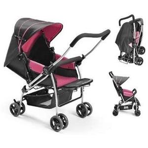 Carrinho Multilaser Berco Flip Rosa Bb504