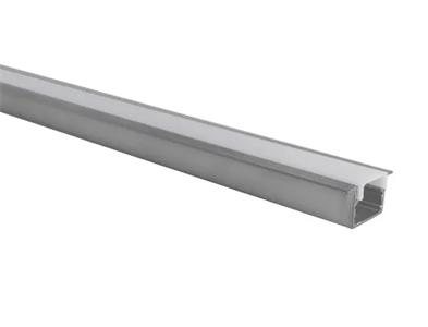 Perfil Line Individual Alum Embutir 3m 25x14,5mm + 4 Molas e 2 Acab Branco Fosco - (412530 11) - Base Icms St: 0,00 - Va