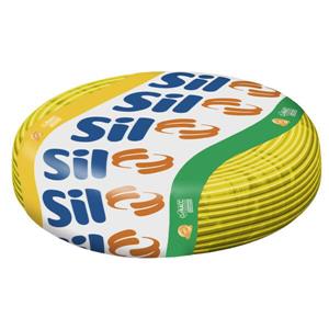 Fio Cabo Sil Flexivel 2,5mm Amarelo