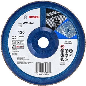 Disco Bosch Flap Eco For Inoxmetal 180mm G120 2608619295-000