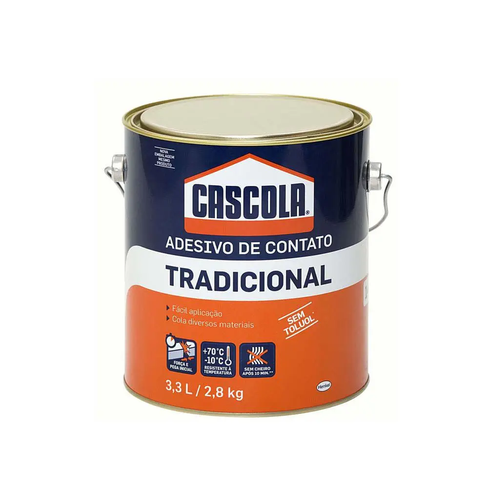 Cola Cascola 2,8 Kg Sapateiro