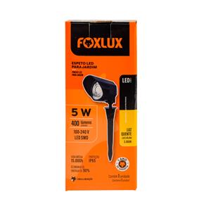 Espeto Jard.pt.led Amarelo Biv.fox