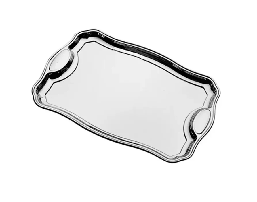 Bandeja Inox Wellmix Retangular Frame 32cm x 42,5cm