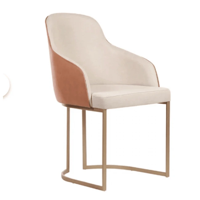 Cadeira M Provincia Albany Dourado/Linked 02/Caramel