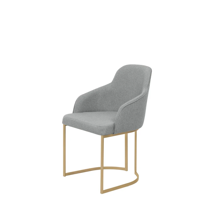 Cadeira M Provincia Albany Dourado /Stone