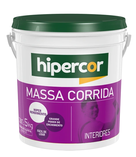 Massa Corrida Hipercor Balde 5,0 Kg