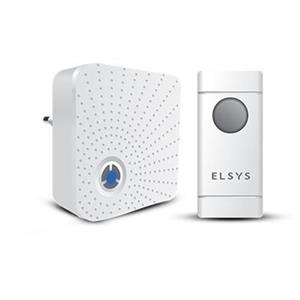 Campainha Elsys Sem Fio com Receptor Esa-cs101