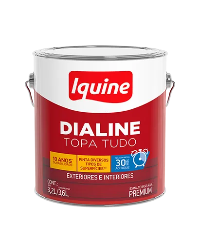 Tinta Iquine Dialine Topa Tudo AB Branco Gelo 3,0L