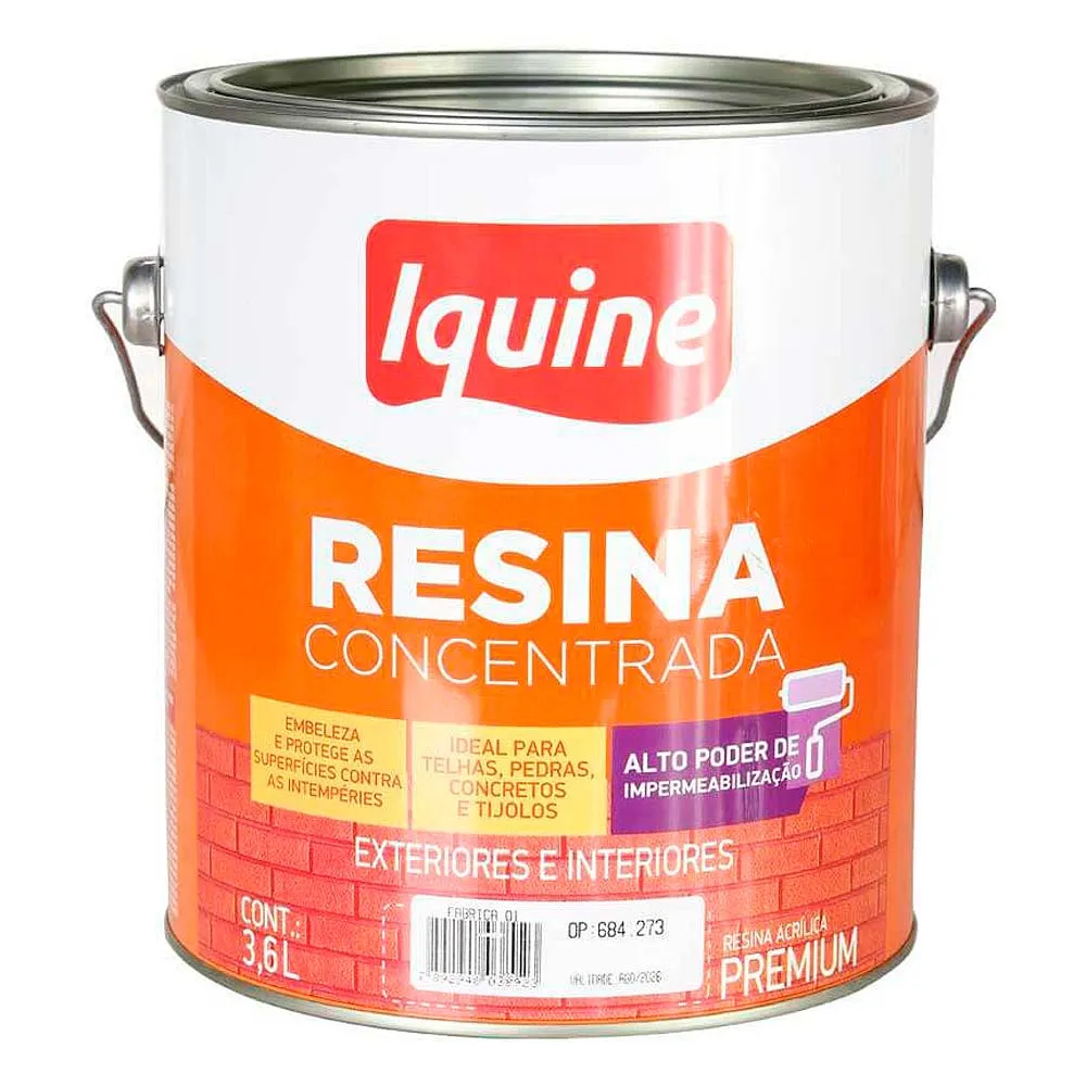 Resina Acrilica Iquine Concentrada 3,6L
