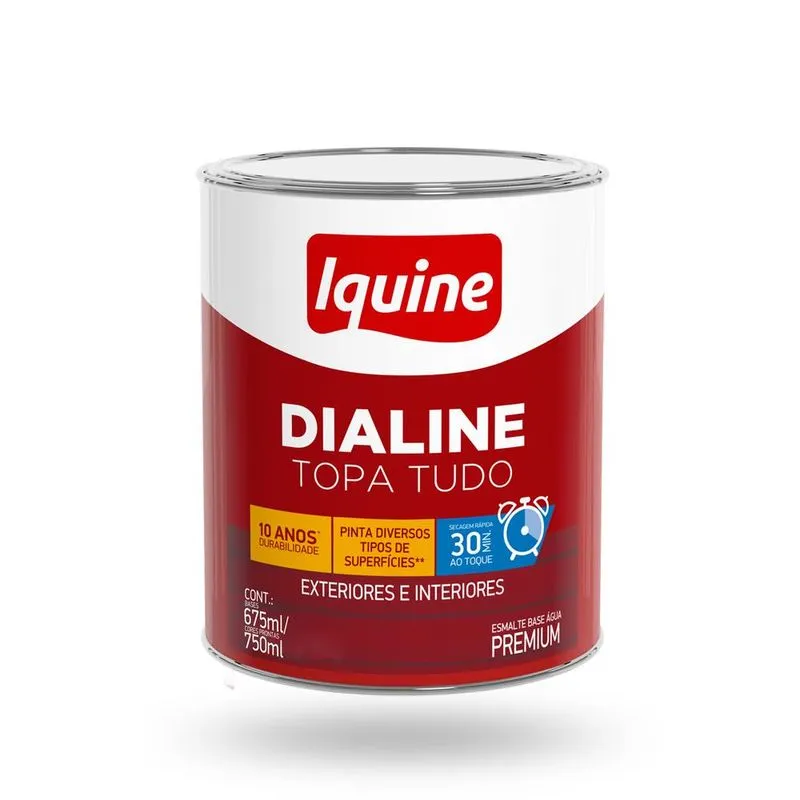 Tinta Iquine Dialine Topa Tudo 750ML AB Branco Neve