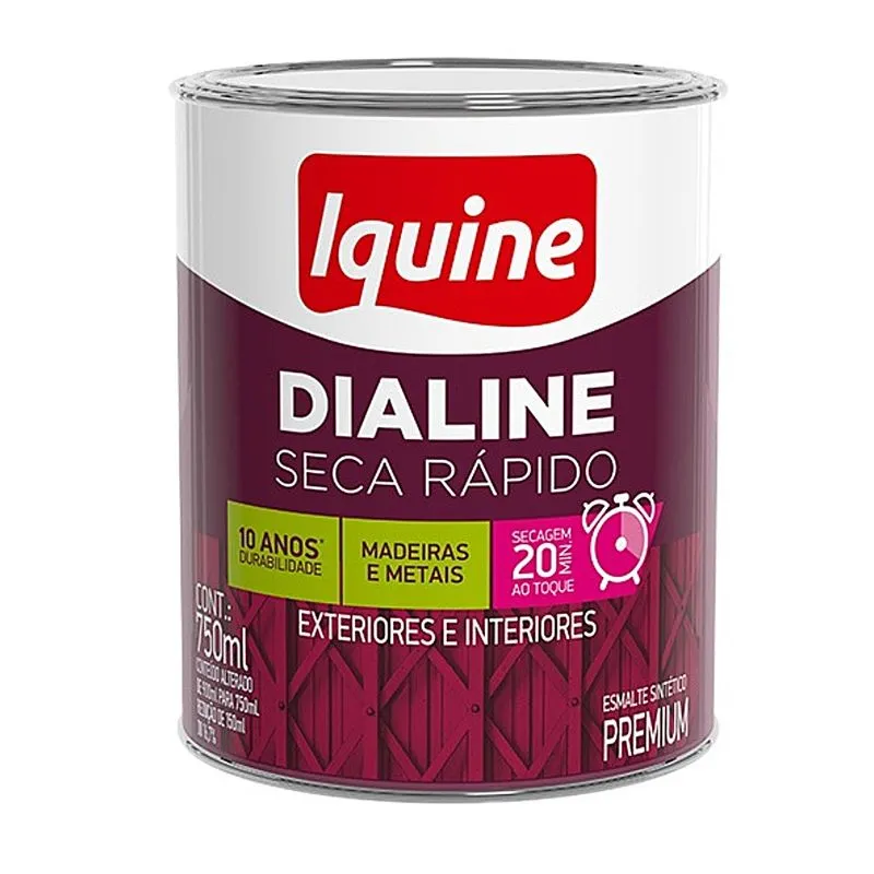 Tinta Esmalte Iquine Dialine Vermelho 3,0L