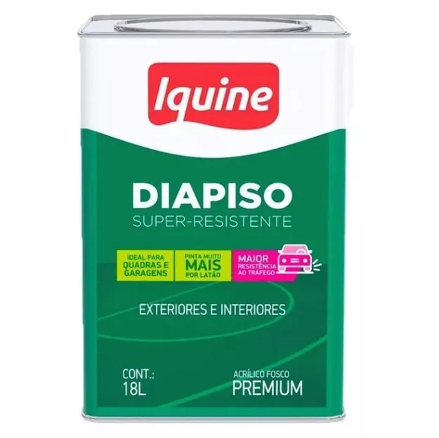 Tinta Iquine Diapiso 18L Verde Folha