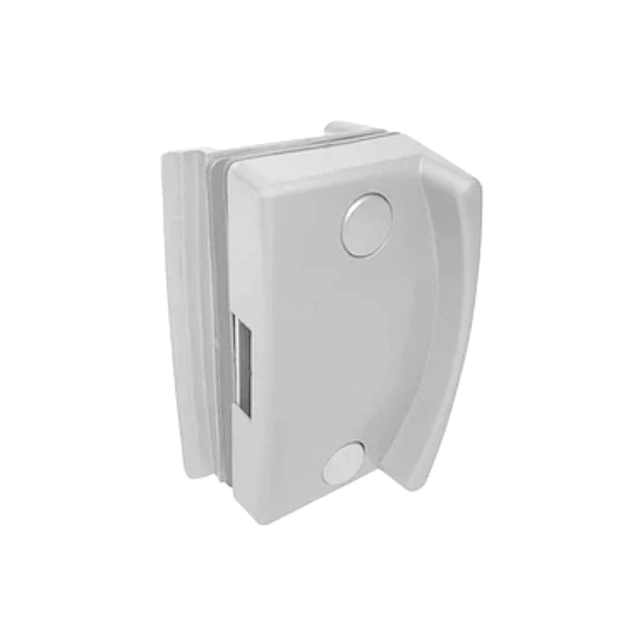 Contra Fechadura Polímeros IP 3534 BR com Furo para IP 3530 Branco