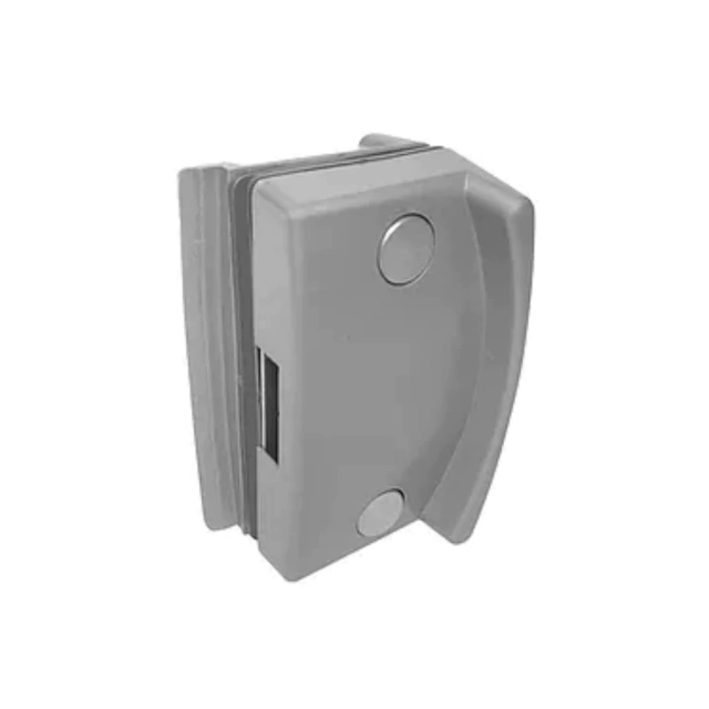 Contra Fechadura Polímeros IP 3534 PR com Furo para IP 3530 Prata