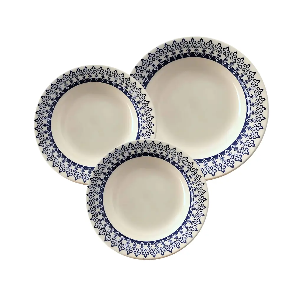Aparelho de Jantar/Lanche Oxford 12 Peças Grécia - AMD8-5108