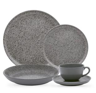 Aparelho De Jantar/Cha Oxford 20 Peças - Mail Order - Gray - AO20-1C06