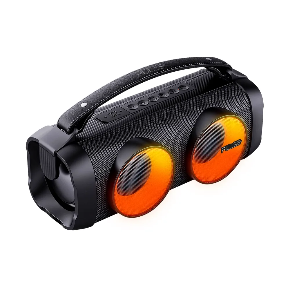 Caixa Som Multilaser Pulse Bazooka Beats 80W SP614 RMSBT/AUX/SD/USB LED