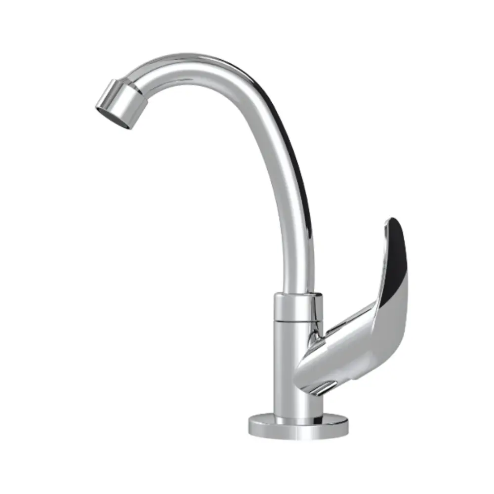 Torneira Injetplast ABS Mesa 23195 Monocomando 1/4 Volta 1/2 Cromada