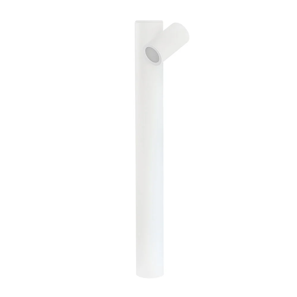 Balizador Blumenau Arten Aluminio 700mm IP54 1xGU10 Branco Fosco