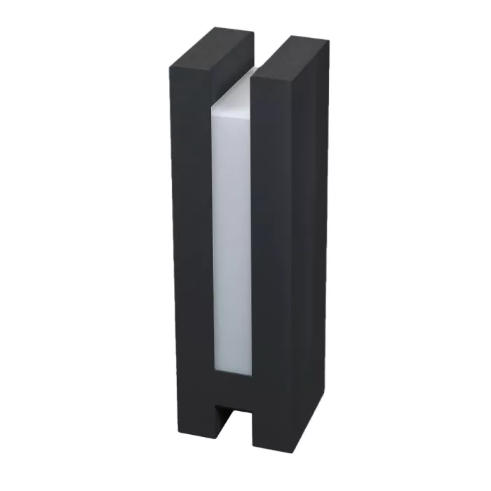Balizador Blumenau Lumos Aço 300mm LED IP65 7W 110V 2700K Branco Fosco