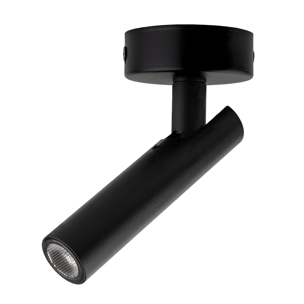 Spot LED Blumenau Petit 2W Aluminio Redondo Ø140mm Embutir Bivolt 3000K Preto