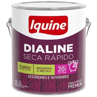 Tinta Esmalte DialineIquine Verde Limao 3,0L